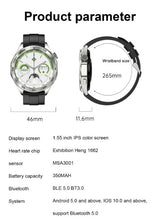 Load image into Gallery viewer, EX105 Smart Watch encoder wireless charging payment function - Silver_5